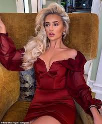 Mom wife surprises husband with a valentine treat. Love Island S Molly Mae Hague Stuns In A Plunging Crimson Dress After Romantic Valentine S Day Daily Mail Online