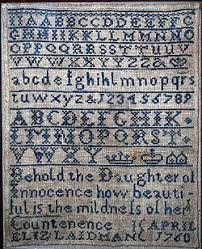 Embroidery, art of decorating material, primarily textile fabric, by means of a . Sampler Needlework Wikipedia