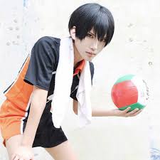 Тобио кагэяма / tobio kageyama / 影山飛雄. Anime Haikyuu Volleyball Tobio Kageyama Short Black Cosplay Costume Wig Heat Resistant Wig Cap Free 1 Pcs Keychain Anime Costumes Aliexpress