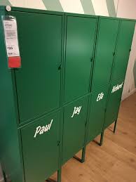Ikea Lockers For Laundry Armario Metal