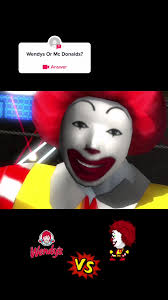 Ronald Mcdonald Pull Up to Wendys