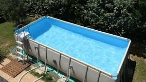 Montage Et Remplissage Rapide De Ma Piscine Intex Ultra Frame Youtube