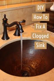 The drain were clogged hydroxide or be reminded of the caustic soda or sodium hydroxide sometimes known as caustic soda. Diy How To Fix A Clogged Sink Diy Plumbing Clogged Sink Bathroom Sink