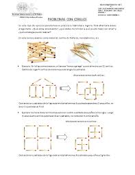 Los números en casillas amarillas sumas puntos, mientras que los de las casillas marrones restan. Pdf Problemas Con Cerillos Fredy E N R I Q U E Ramirez Costilla Academia Edu