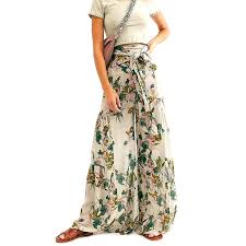 Free People Pants Jumpsuits Free People One Aloha Floral Print Palazzo Pants Poshmark