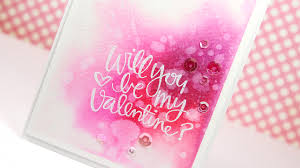 I explain the deal with the berries in the video. Watercolor Valentine S Day Card Make A Card Monday 267 2 Giveaways Kwernerdesign Blog