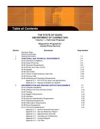 Id Contract Request For Proposal Volume 1 Technical