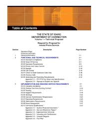 Id Contract Request For Proposal Volume 1 Technical