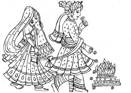 Indian Wedding Drawings Picturespider Com Wedding Drawing Wedding Symbols Drawings
