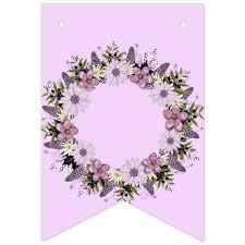 Wreath Purple Wedding Flowers Floral Bunting Flags Ad Sponsored Flowers Floral Bunting Wedding Purple Wedding Flowers Purple Wedding Wedding Flowers