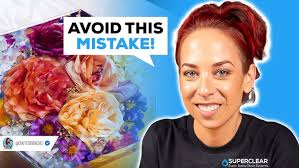 Faux Marble Resin Art