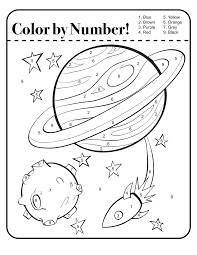 Solar system coloring pages for kids. Printable Outer Space Worksheets Space Coloring Pages Outer Space Activities Space Preschool