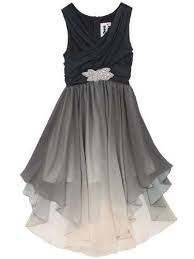 Tween Little Black Ombre Chiffon Frock 7 To 16 Years Frock For Teens Little Girl Fashion Fashion Outfits