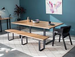 The steel is milled in seattle, wa and built here in portland. Odense Table Solid Oak Rectangle Dining Table 210x110cm