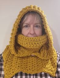 Crochet Matrixx Hood, Matrixx Cowl, Hooded Cowl, Ready to Ship