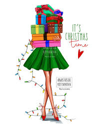 Have You Already Finished Your Christmas Shopping Christmas Collection For My Shop Daprint Shop Chec Christmas Illustration Christmas Art Christmas Drawing