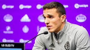 Javi Baraja analiza la victoria ante el Marino de Luanco