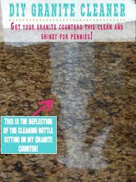 The installers neglected to polish the edge of the granite. Diy Granite Cleaner
