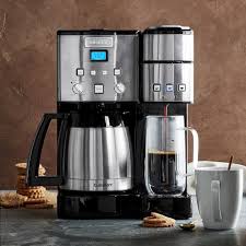 Ships free orders over $39. Cuisinart Coffee Center Single Serve Coffee Maker With Thermal Carafe Williams Sonoma