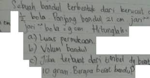 Luas permukaan bola tabung dan kerucut. Cara Cari Luas Volume Kerucut Bola Tabung Bangun Ruang Suksesprivat