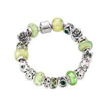 Amore Baci Green Bracelet Charm Bracelet Pandora Charm Bracelet Pandora Charms