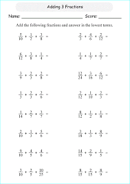 Since there was always an influx of new students each year, the curriculum was the same each year with the difference only in the activities and worksheets. Year 6 Maths Worksheets Adding Fractions K5 Worksheets Year 6 Maths Worksheets Fractions Worksheets Year 6 Maths