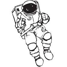 Space illustration space drawings art drawings drawing sketches. Astronaut Drawing Easy Novocom Top