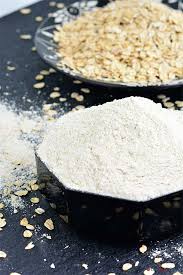 You need wheat flour (or flour of other very closely related species such as spelt) to get a batter which can rise and bake normally. How To Make Oat Flour Super Easy Chef Lolas Kitchen