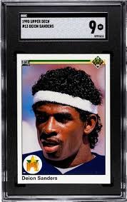 1990 Upper Deck Baseball Deion Sanders RC #13 Rookie Prime Time