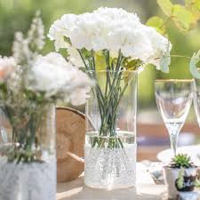 Vase En Verre Et Dentelle Style Vintage Grande Taille Accessoires De Maison Par Save Your Deco Centre De Table Mariage Table Mariage Deco Mariage