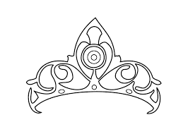 Beautiful Crown For Girls Coloring Page Printable Free Crown Drawing Coloring Pages Coloring Pages For Girls