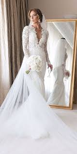 Vintage Mermaid Ivory Lace Wedding Dresses Bridal Gown 2019 From Dressmeet Long Sleeve Wedding Dress Lace Wedding Gowns Lace Wedding Dress Train