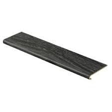 Ideal for carpets, vinyl, ceramic tiles and other sorts of floor finishes. Cap A Tread Shadow Hickory 47 In L X 12 1 8 In W X 1 11 16 In T Vinyl Overlay Right Return To Cover Stairs 1 In T 016 In 2021 Vinyl Stair Treads Stair Nosing Vinyl