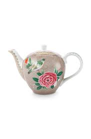 Blushing Birds Teapot Small Khaki Pip Studio The Official Website All these questions are on one page.