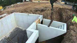 Precast concrete products w&d enterprises manufactures, delivers and installs high quality precast concrete steps and concrete bulkheads in the ma & ri area. Precast Basement Steps Install Youtube
