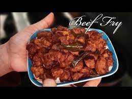 Beef Fry Recipe Beef Dry Fry Beef Varuval In Tamil Beef Fry Kerala Style Beef Roast Youtube Beef Recipes Recipes Veg Recipes
