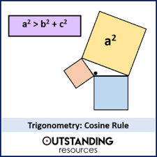 Trigonometry 5 Cosine Rule Worksheets Trigonometry Math Resources Math For Kids