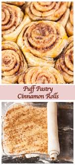 Quick Cinnamon Rolls Puff Pastry Recipes Dessert Pastries Recipes Dessert Puff Pastry Desserts