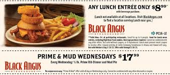 Black Angus Campfire Feast September 2020 Black Angus Steakhouse Coupons Printable September 2020 Takecoupon Com