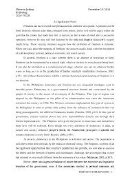 Doc Democracy In The Philippines Joshua Oliveros Academia Edu