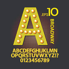 This article explains how to install fonts in windows, word for macos, microsoft word online, word for android, and word for ios. Broadway Style Alphabet Font Vector Free Download