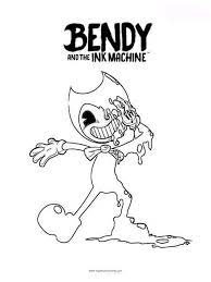 Bendy and the ink machine is a very popular game with kids. Free Printable Bendy And The Ink Machine Coloring Pages For Kids In 2021 Bendy And The Ink Machine Monster Coloring Pages Pokemon Coloring Pages