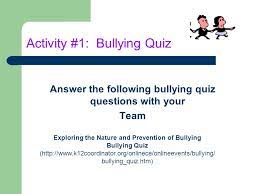 Many were content with the life they lived and items they had, while others were attempting to construct boats to. Bullying Prevention Getting On The Right Track Ppt Video Online Download