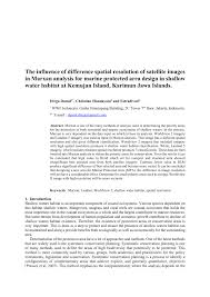 Include (or exclude) results marked as nsfw. Pdf The Influence Of Difference Spatial Resolution Of Satellite Images In Marxan Analysis For Marine Protected Area Design In Shallow Water Habitat At Kemujan Island Karimun Jawa Islands