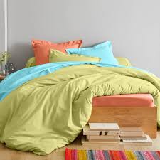 L'ensemble pour très grand lit comprend un drap plat, un drap contour et deux taies d'oreiller pour très grand lit. Linge De Lit Uni Coton Blancheporte