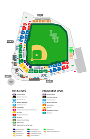 tiger stadium seating chart with rows tiger stadium seating