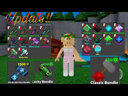 Flee the facility is a roblox game created by a.w. New Flee Update New Bundles Hammers Gemstones Etc Roblox Flee The Facility Youtube