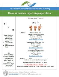 On Saturday, February 1, 2020 there will be an introduction to NC Museum of  Art in American Sign Language with a Deaf volunteer. Come and check it  out!...