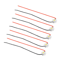 PATIKIL 0.6" LED Chip Bulb, 5 Pack 350mA 1W Aluminum ...
