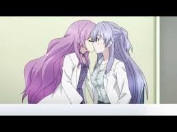 Science Fell In Love So I Tried To Prove It Poster Two Female Scientists Kissing Rikekoi S1 Ep6 Youtube En 2020 Anime Bleach Anime Tumblr Koi
